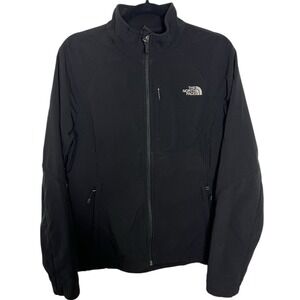 The North Face Softshell Black Jacket Men's Size Large AMVX F11 T183